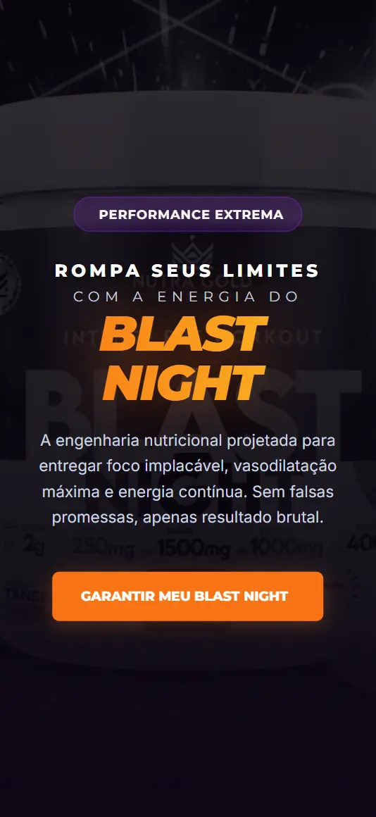 Preview do site Nutra Blast
